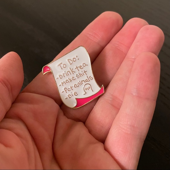 *SALE* Funny To Do List Pin - Picture 2 of 3